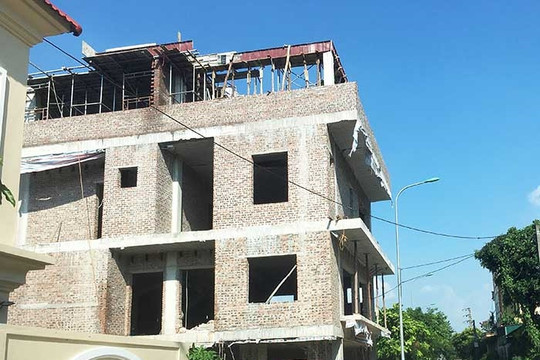 Hàng chục công trình vi phạm trật tự xây dựng ở Chí Linh
